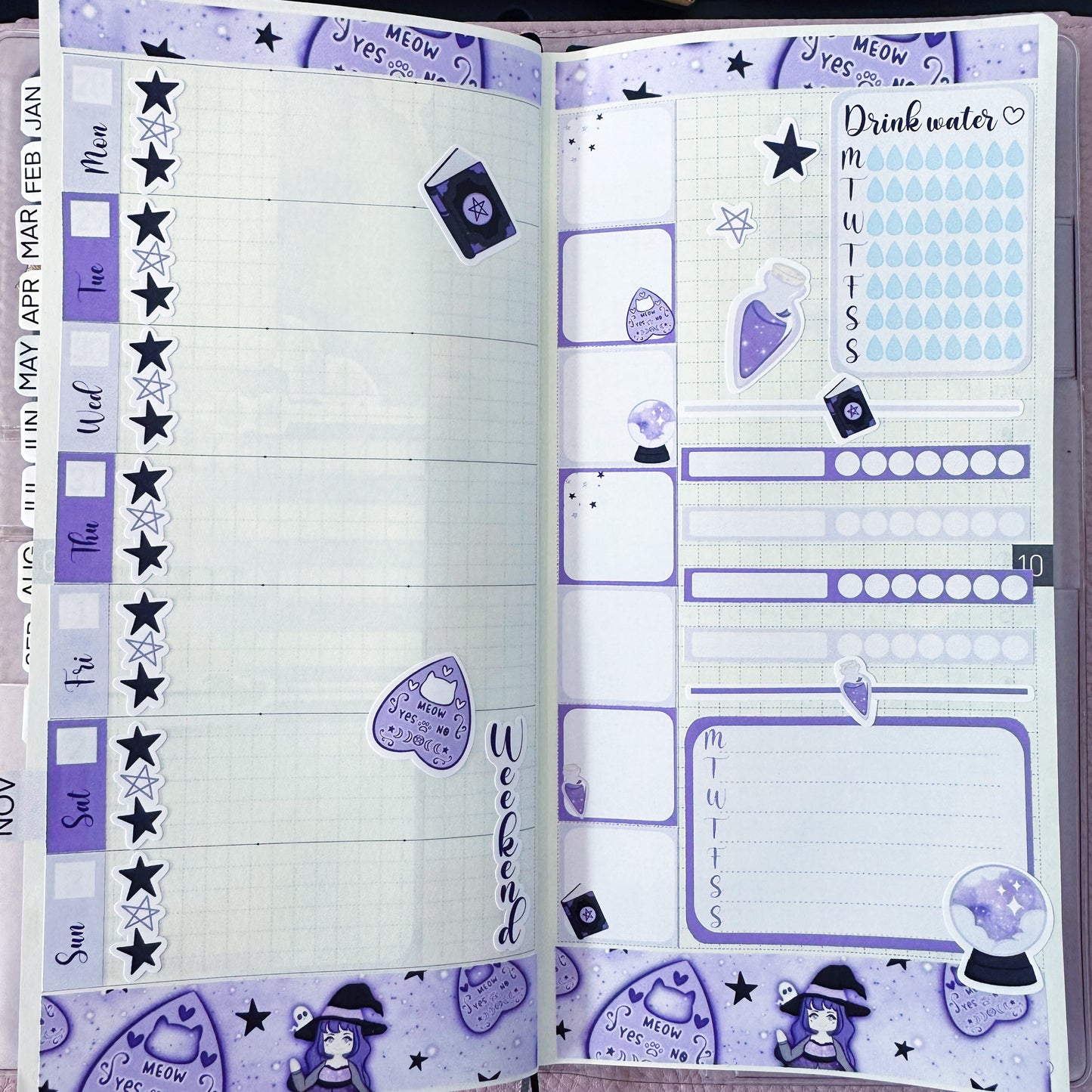 Spooky vibes Hobonichi Weeks Kit - HH002