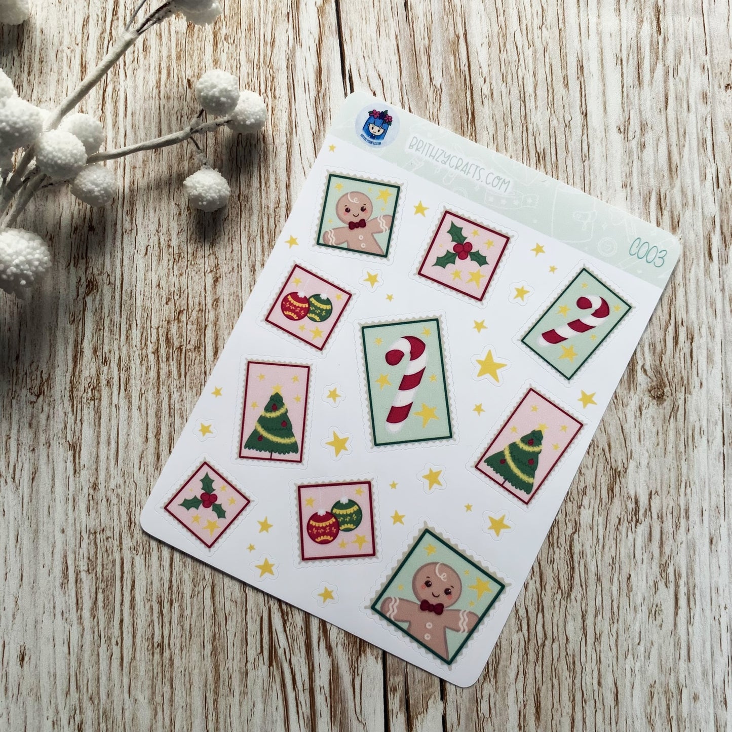 Christmas stamps - C003