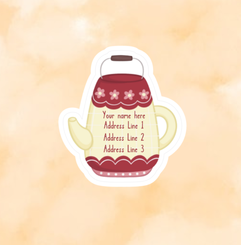 Teapot - Address Labels