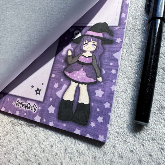 Cute and spooky - Halloween A5 notepad