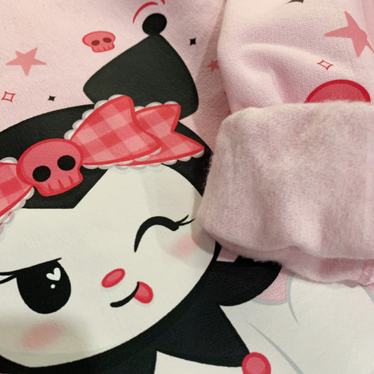 Cute devil sweatshirt (pink) - Please read description!