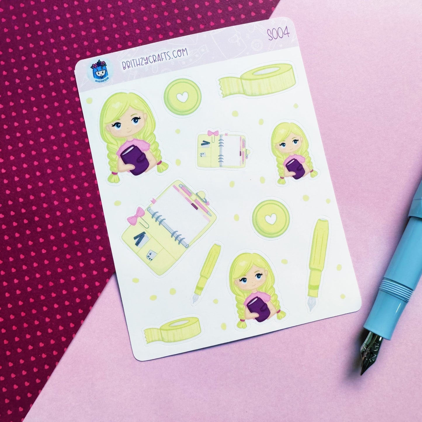 Planner Babe - green/medium - S004