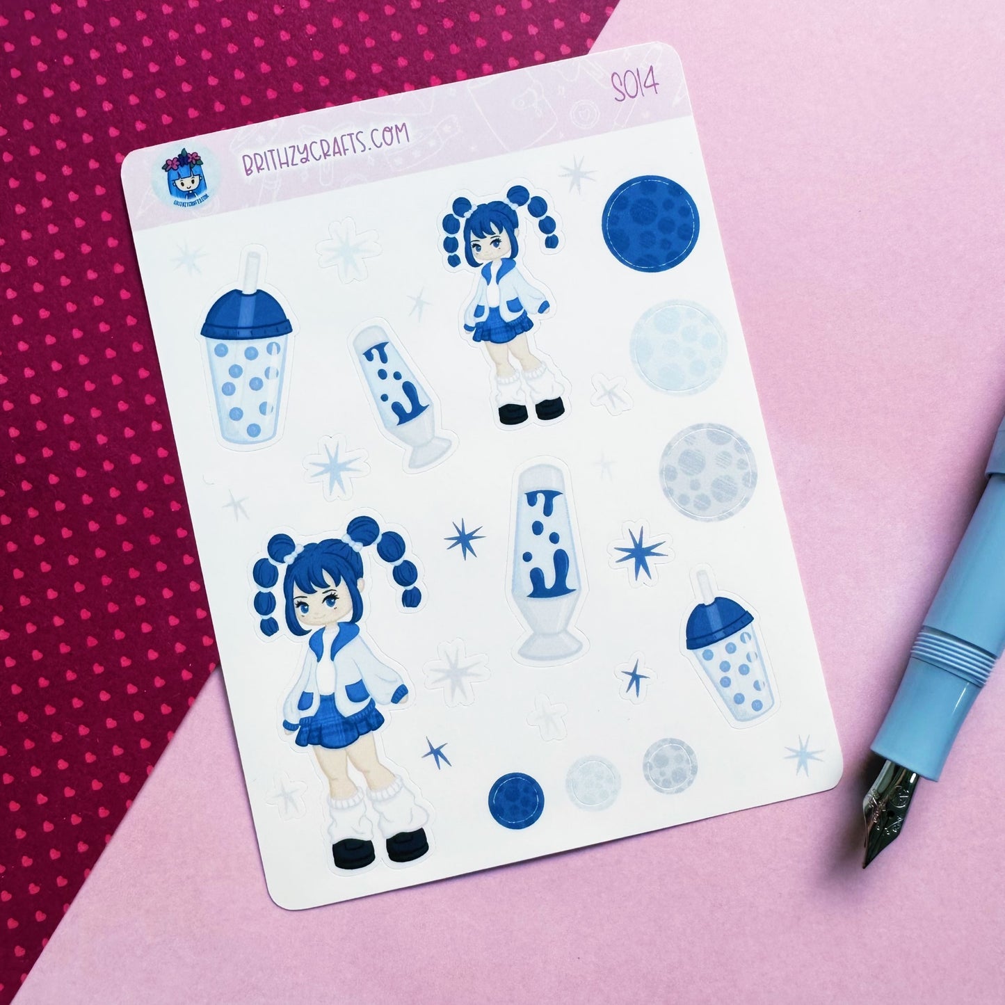 Blue lover girl - S014