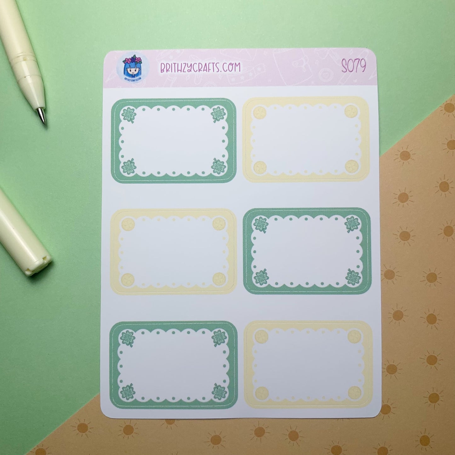 St. Patricks day boxes - S079