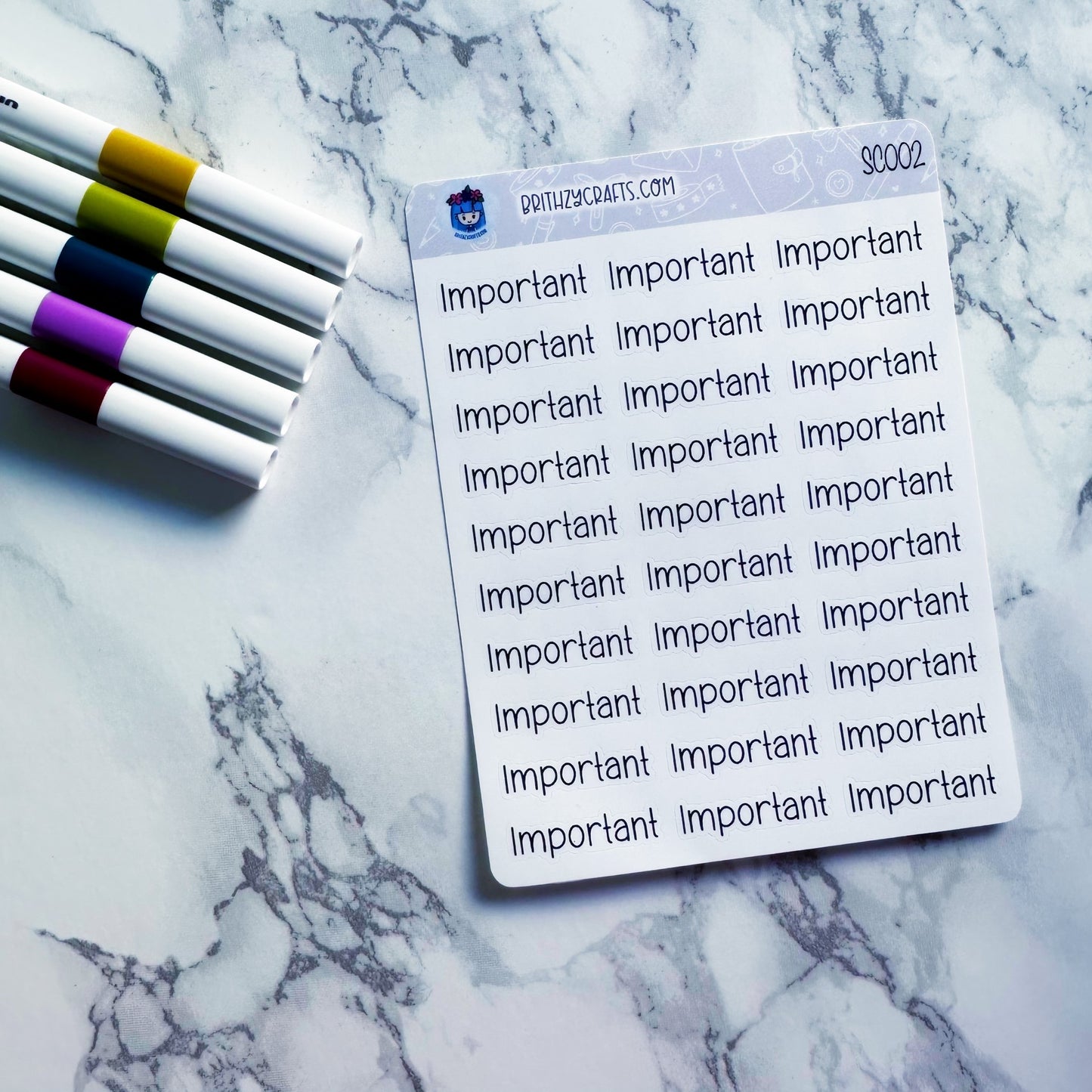'Important' Scripts - SC002