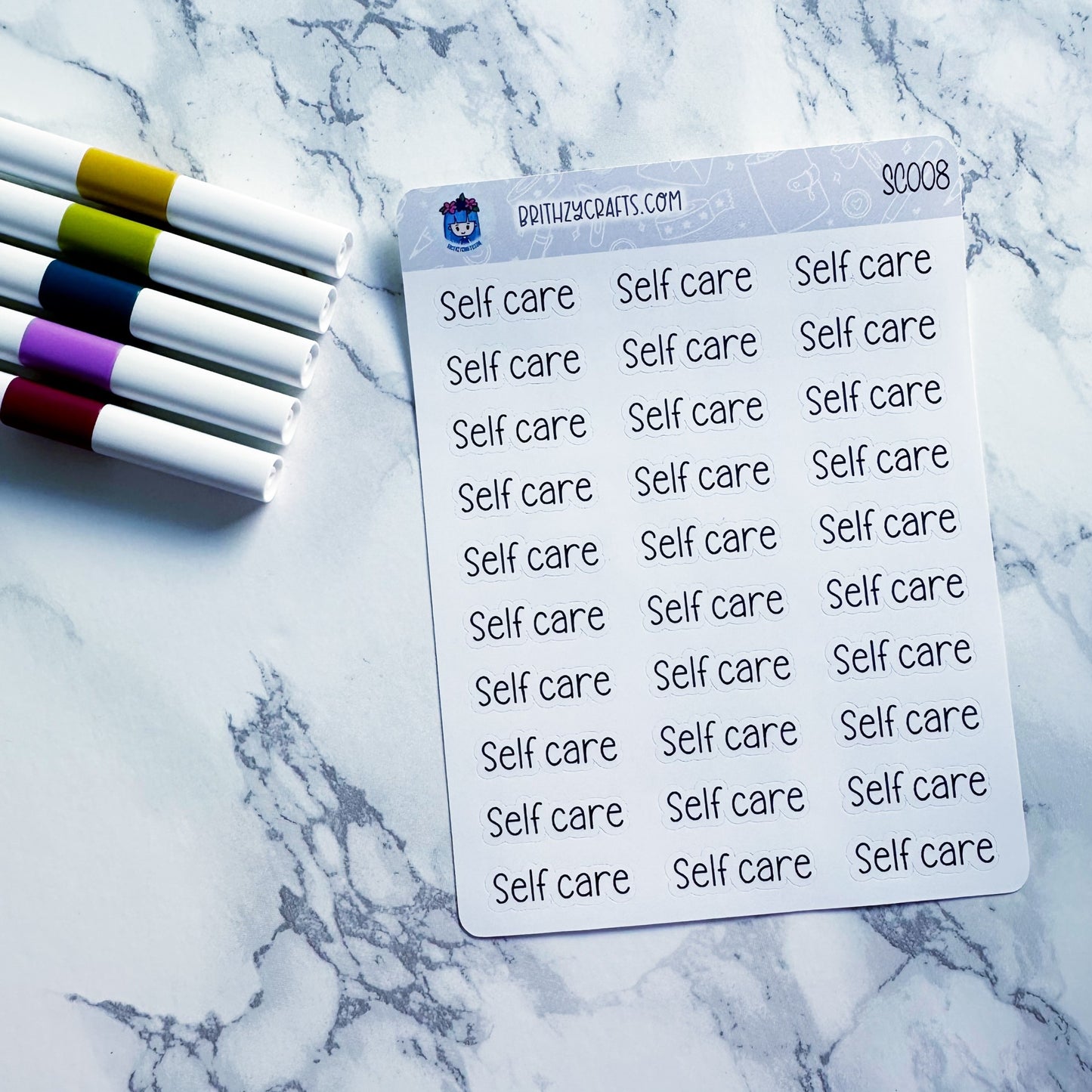 'Self care' Scripts - SC008