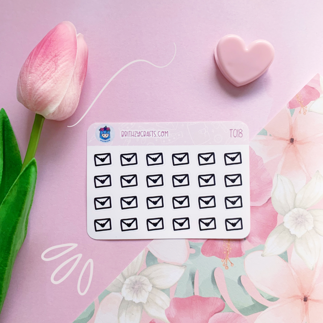 Love letter icons - T018