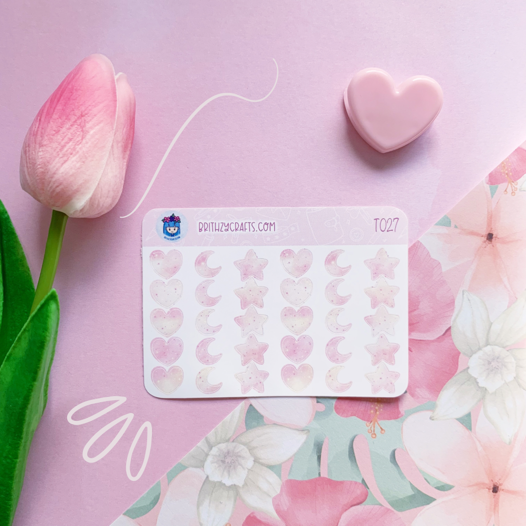 Galaxy icons - Strawberry milk - T027