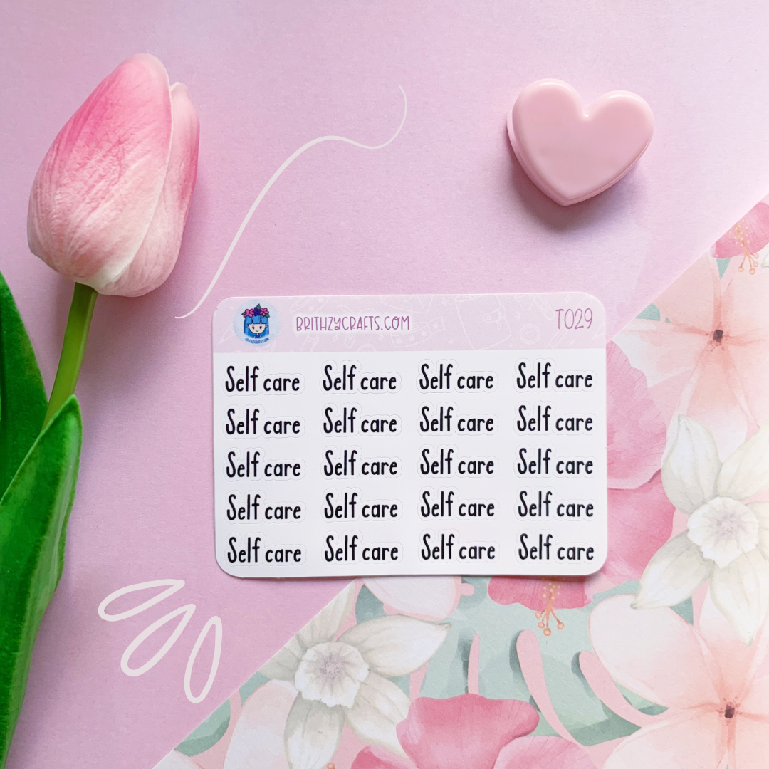 Self care scripts - T029