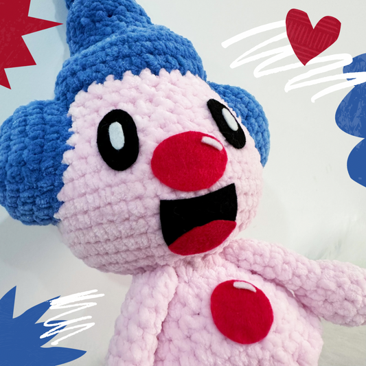 Little mime decorative plushie