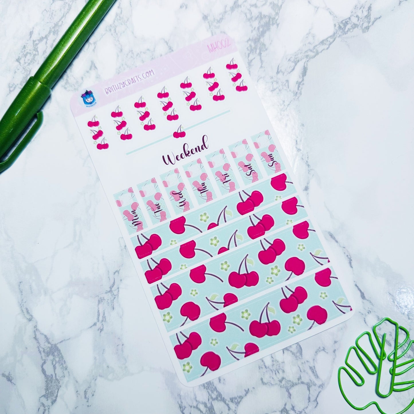 Cherry - Mini Hobonichi Weeks Kit - MH002