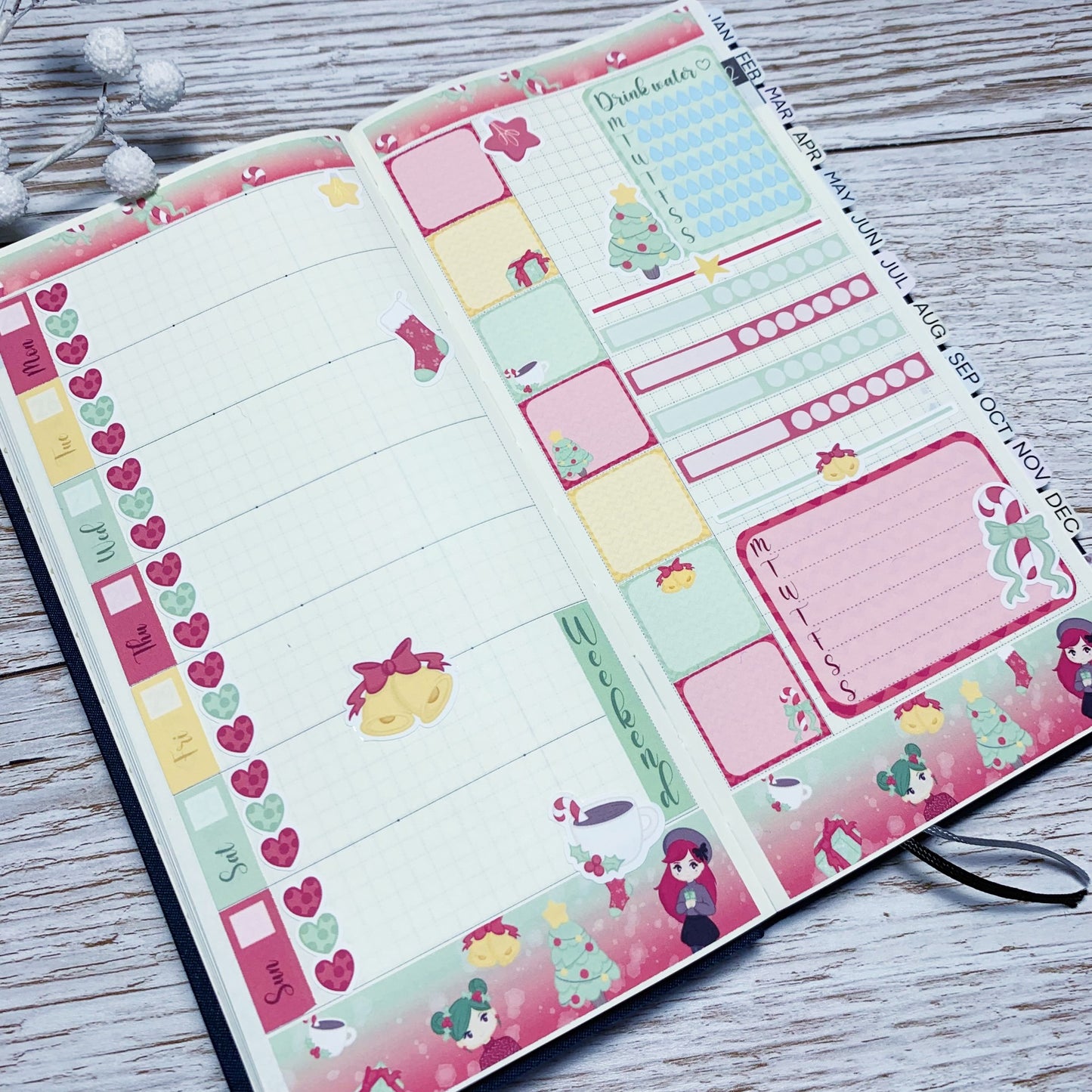 Christmas Hobonichi Weeks Kit - HW001