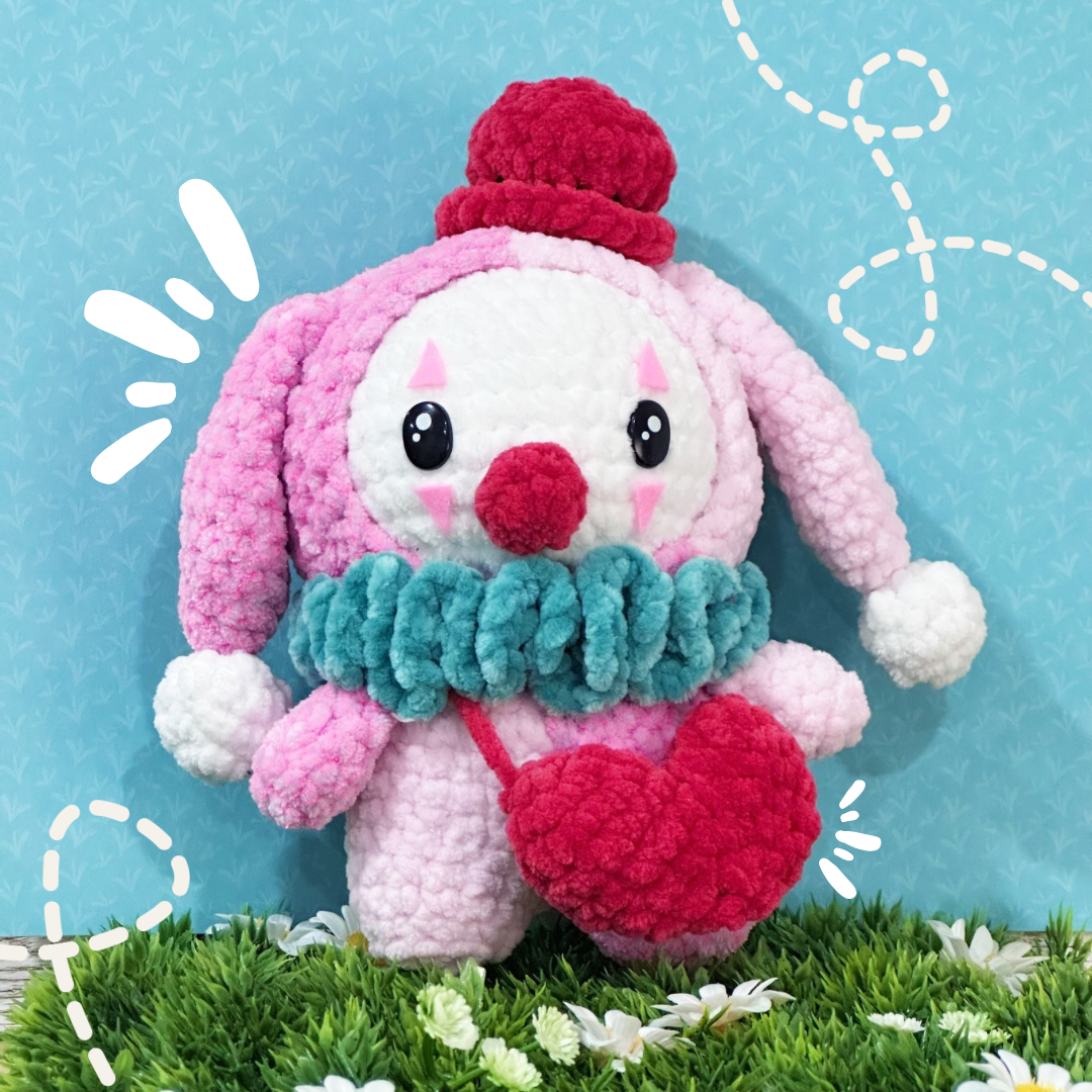 Harlebunny chochet decorative plushie