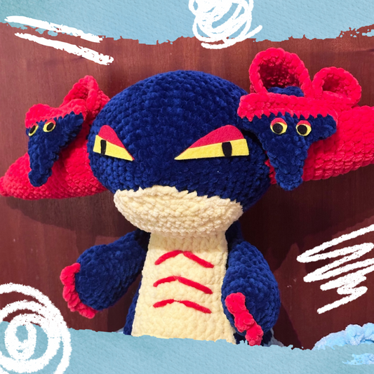 The big friend decorative plushie