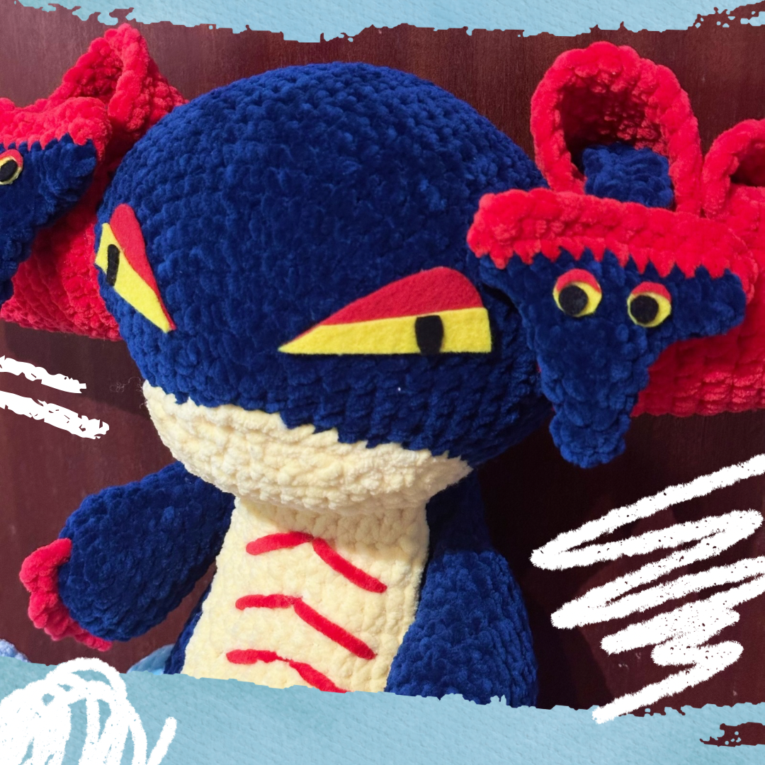 The big friend decorative plushie