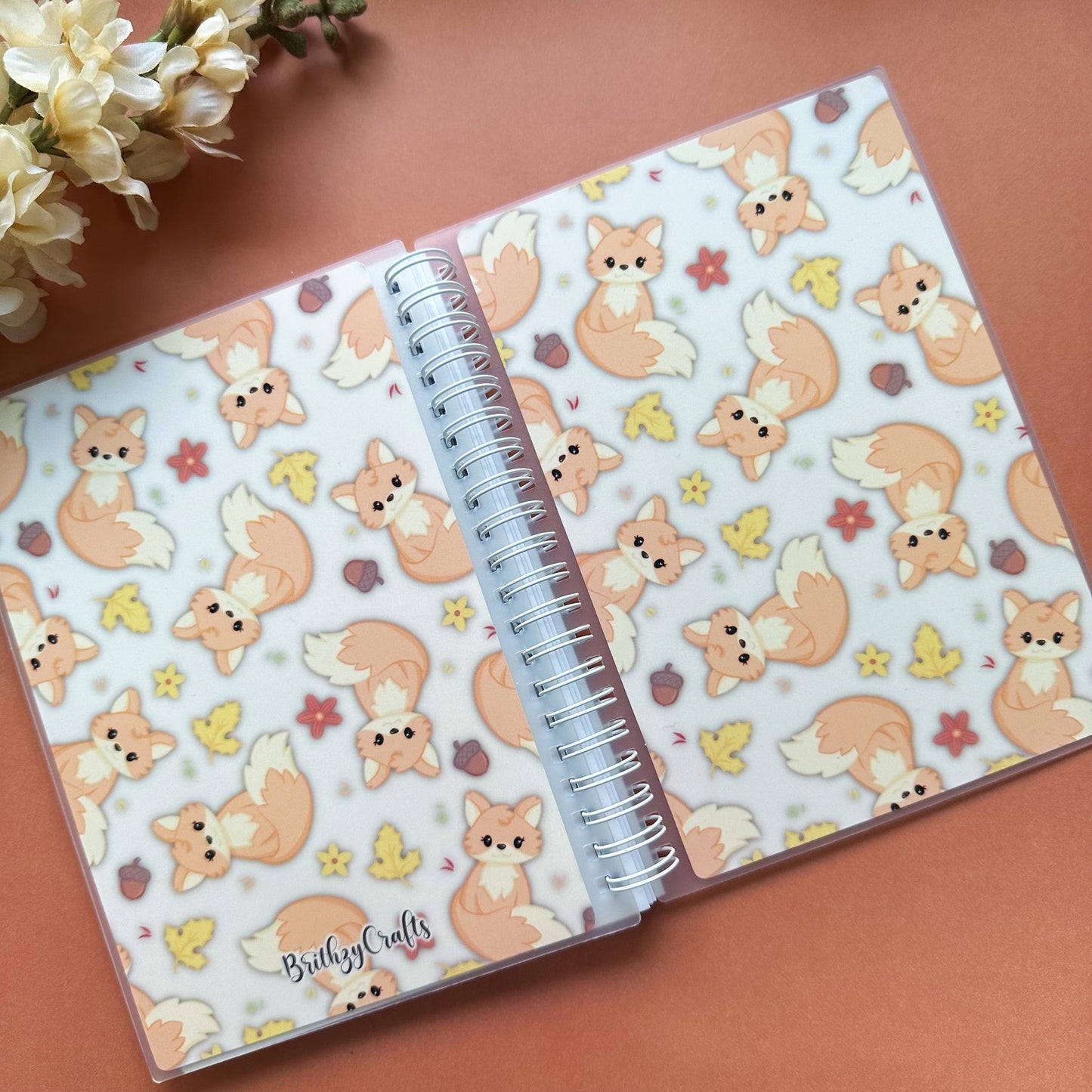 Little fox - Reusable sticker book