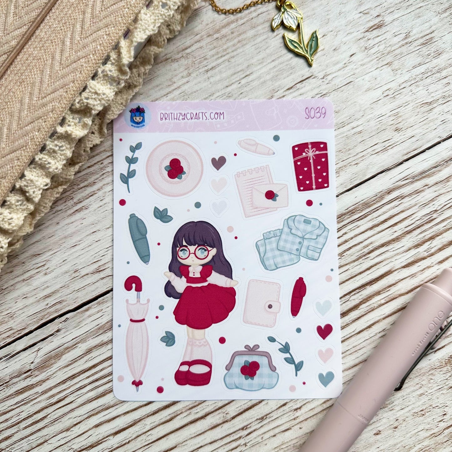 Little red dress - S039