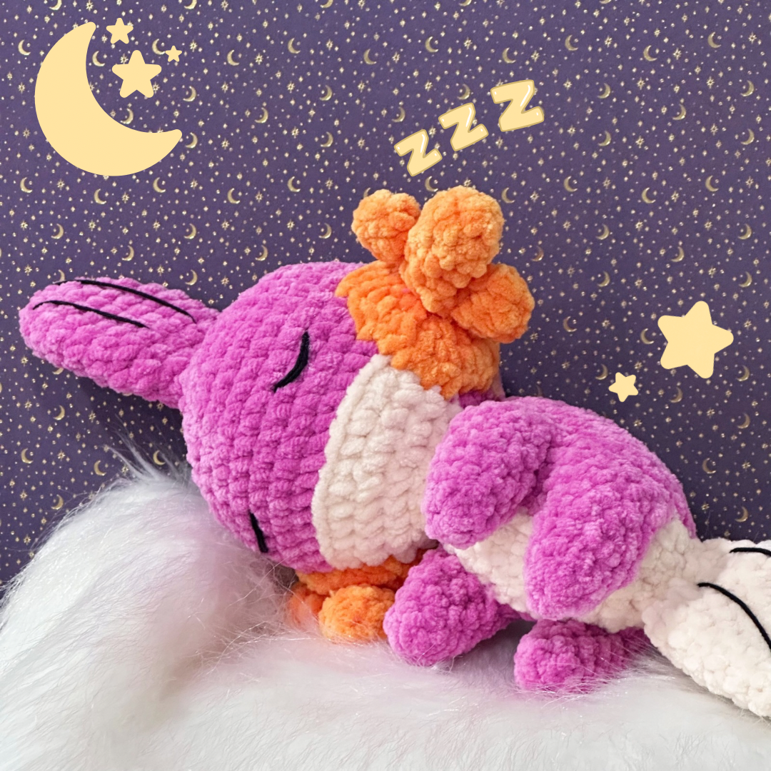 Sleepy kip decorative plushie