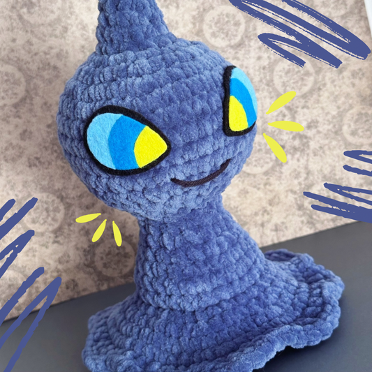 Ghost buddy decorative plushie