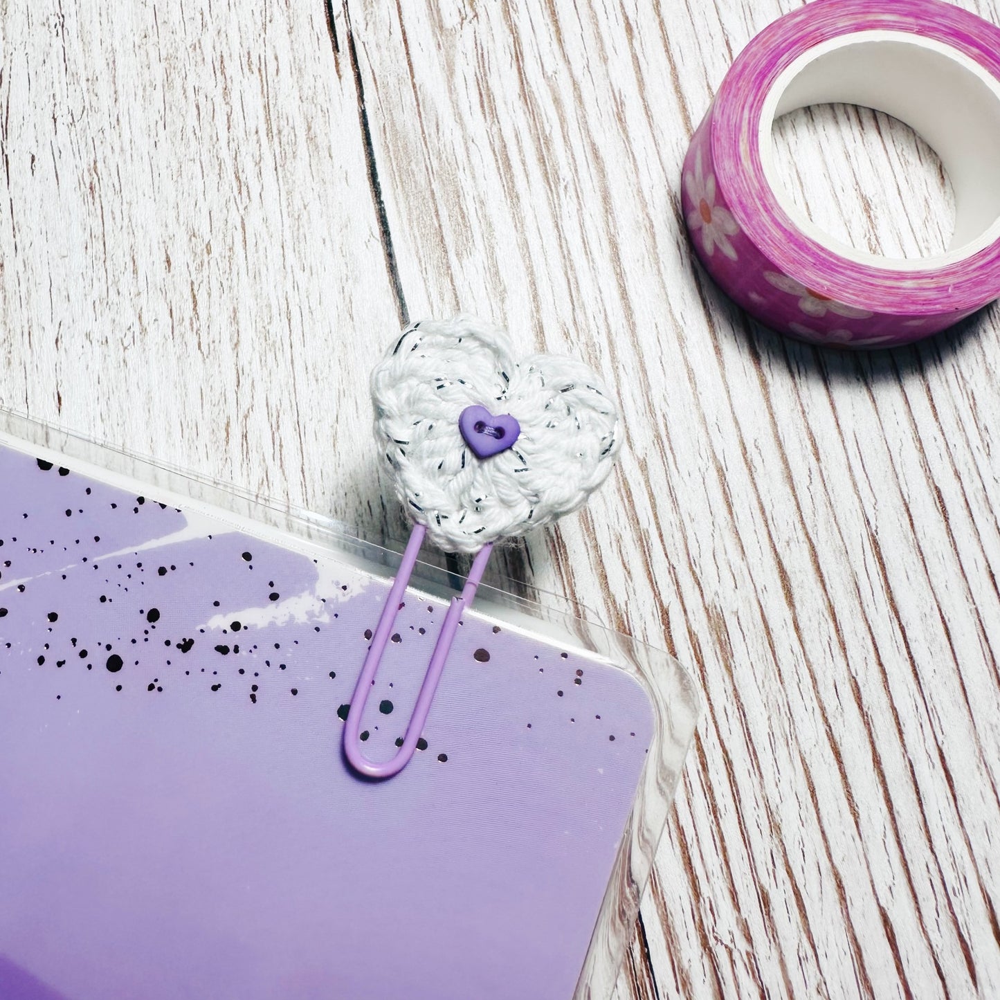 Small crochet clips - pick your design!