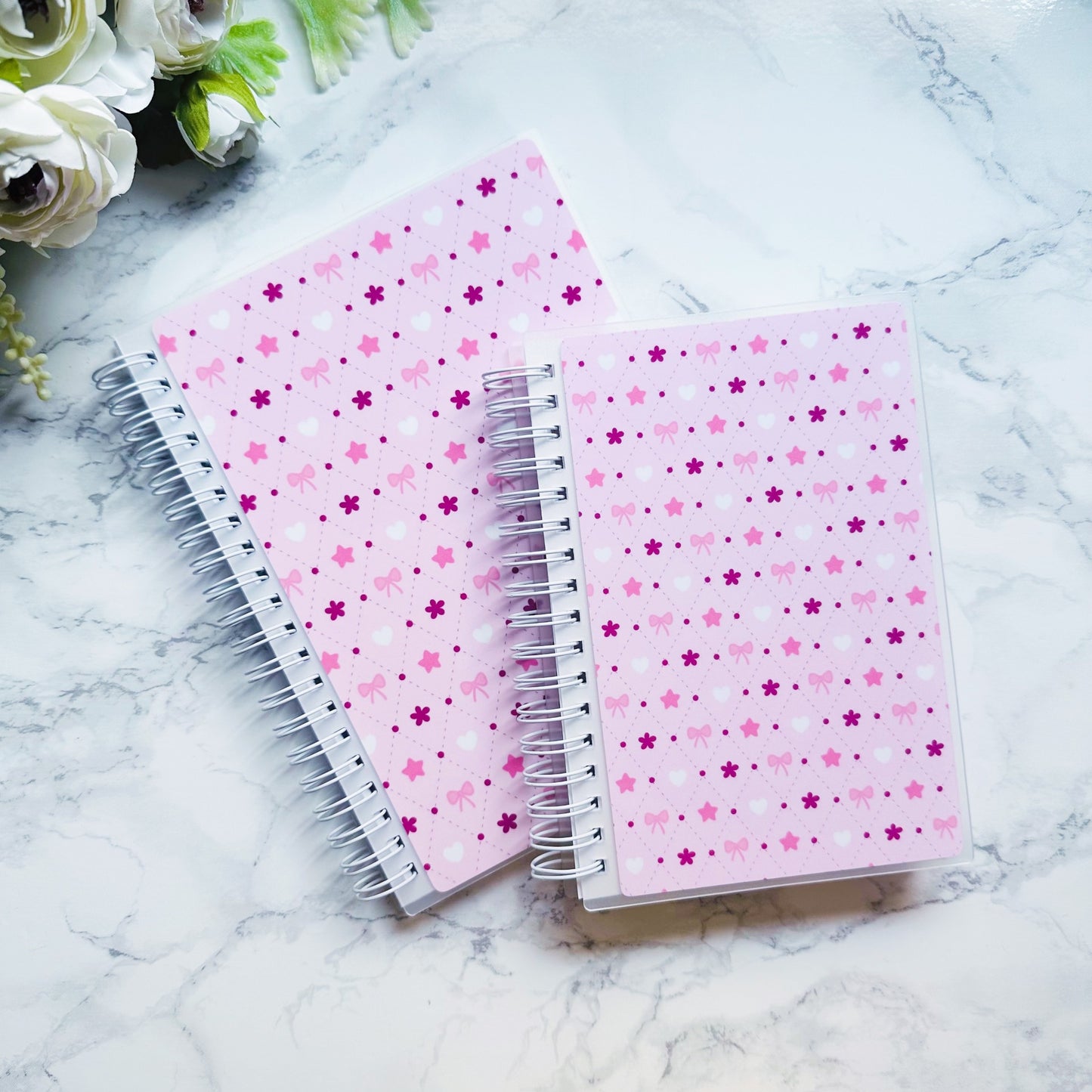 Coquette in pink - Reusable sticker books