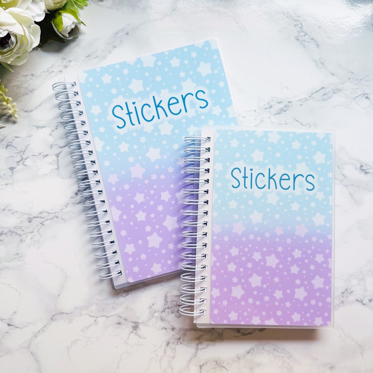 Stars - Reusable sticker books