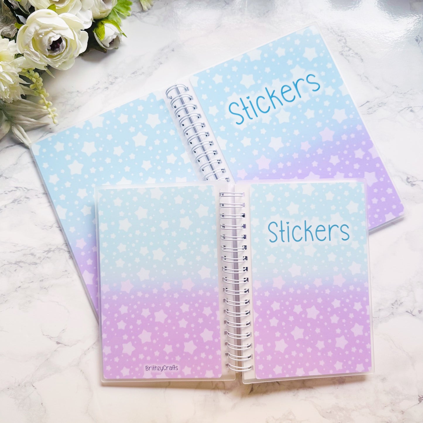 Stars - Reusable sticker books