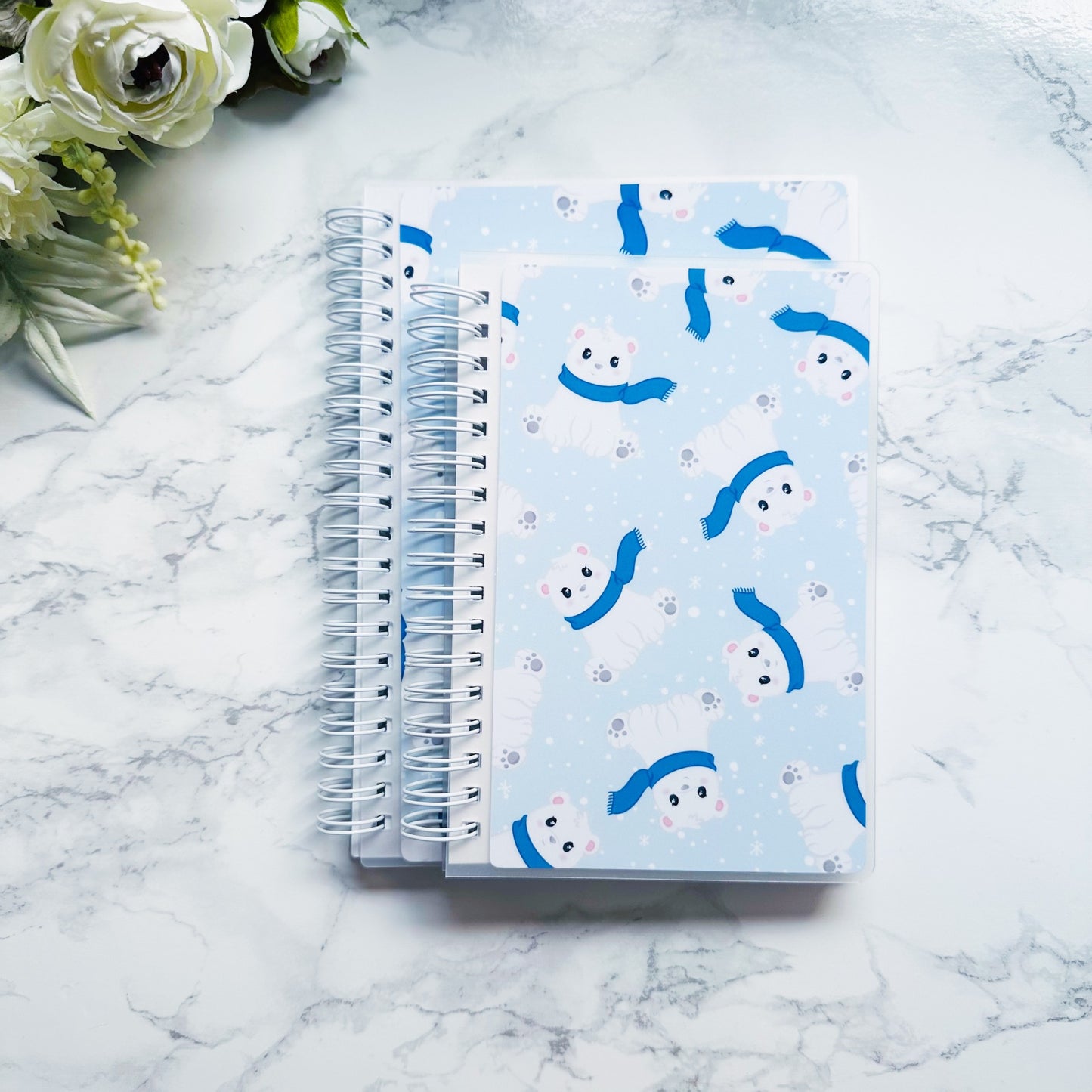 Winter bear - Reusable sticker books