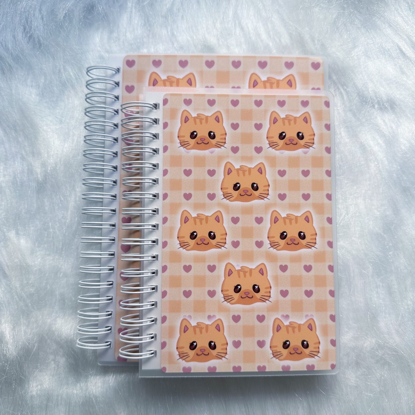Cookie the orange cat - Reusable sticker books