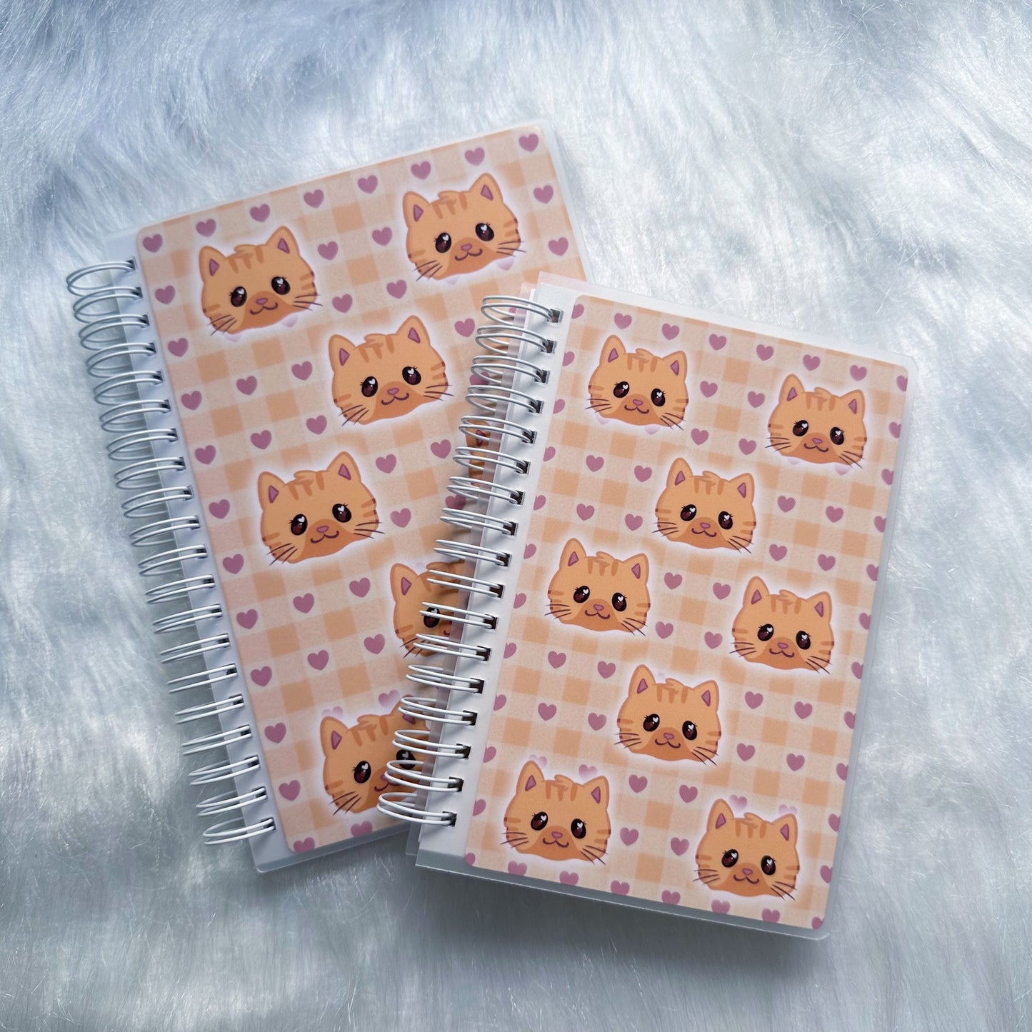 Cookie the orange cat - Reusable sticker books