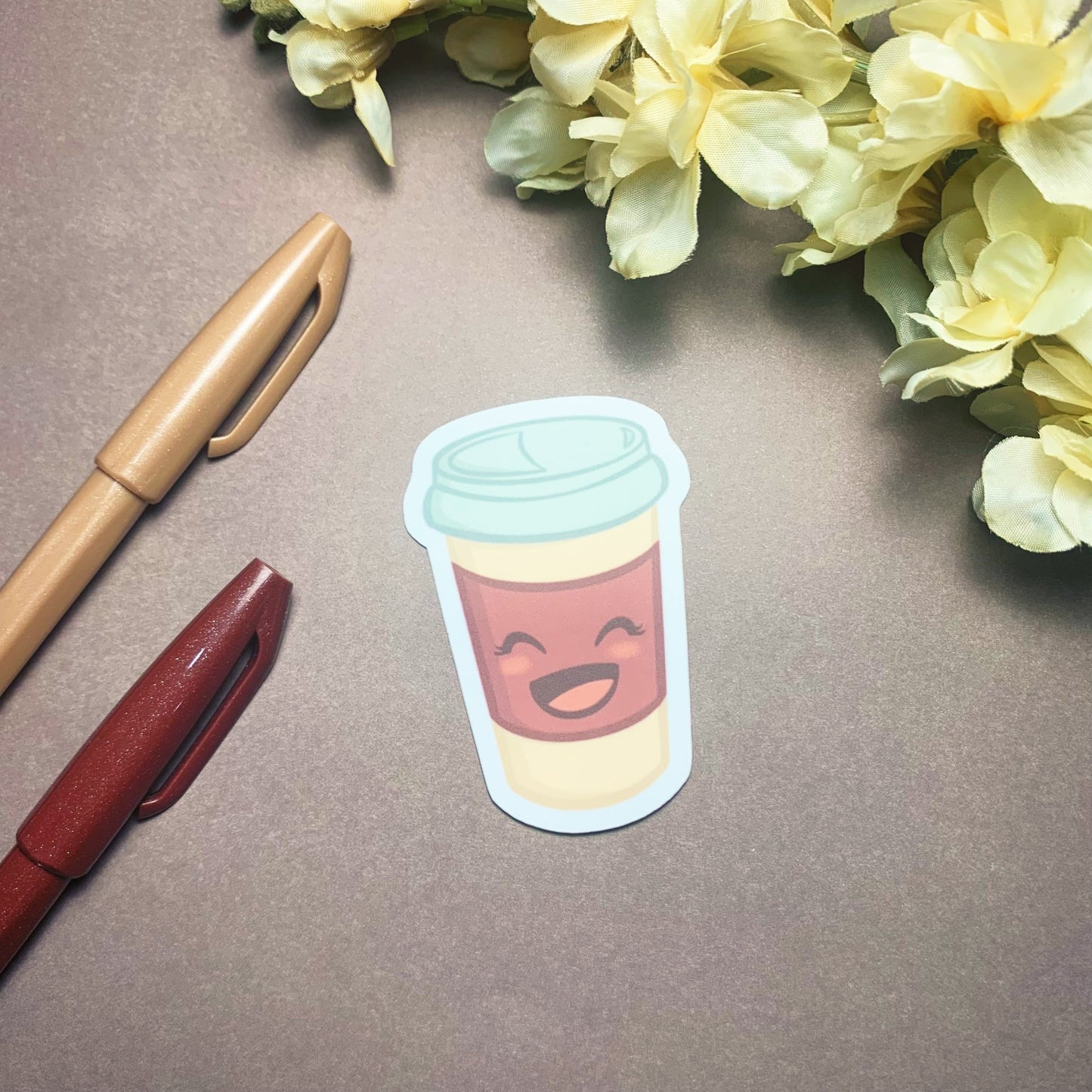 Coffee cup - Vinyl sticker