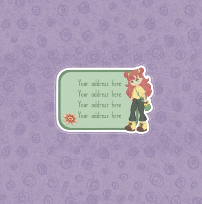 Spring vibe Address Labels