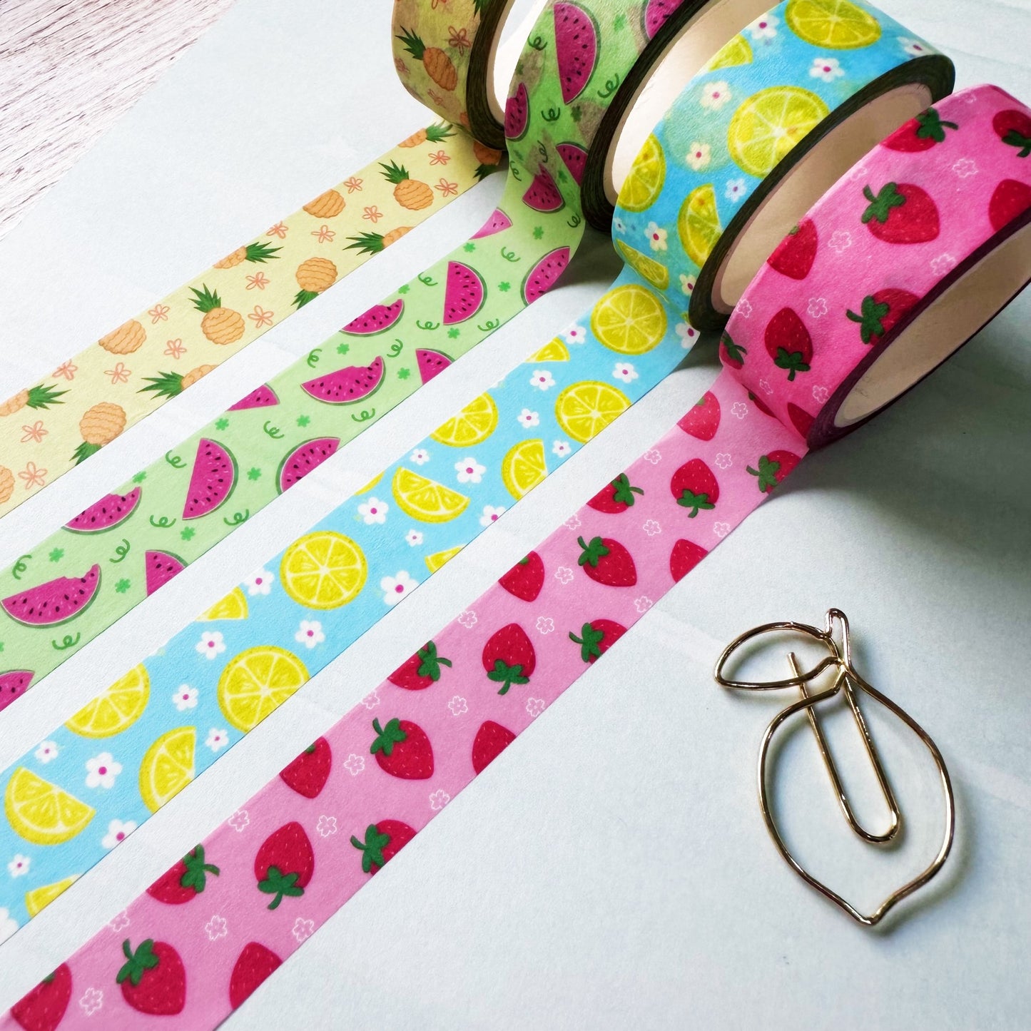 Fruit Washi Tape - 15mm rolls