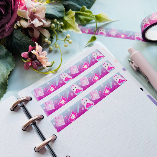 Fashion girl washi tape