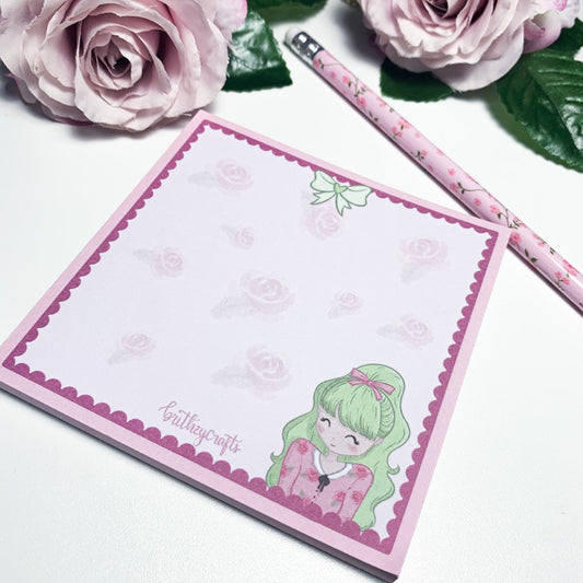 Rose Notepad