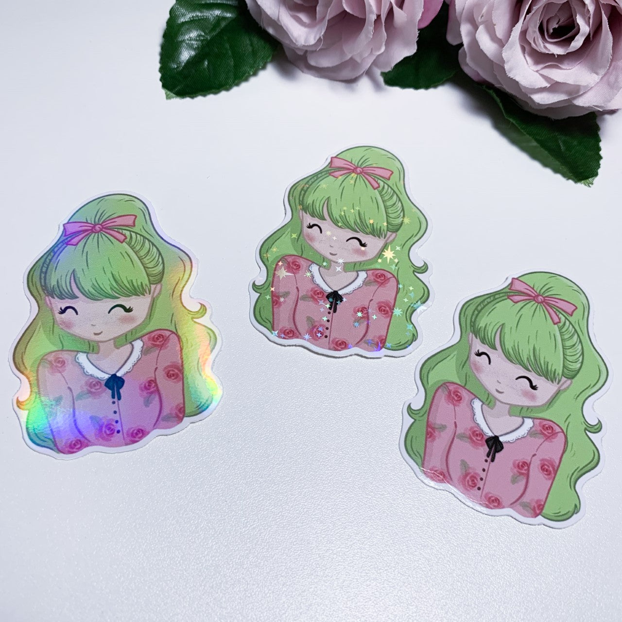 Rose Vinyl Sticker