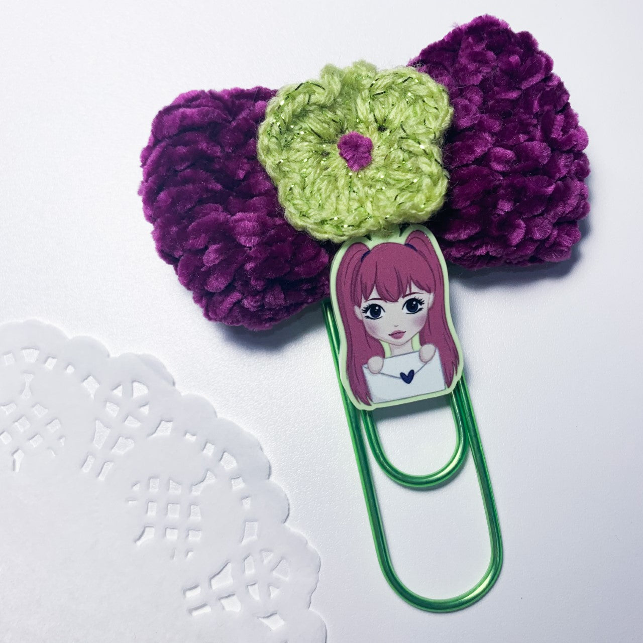 Mail girl Planner / Paper Clip - Jumbo size
