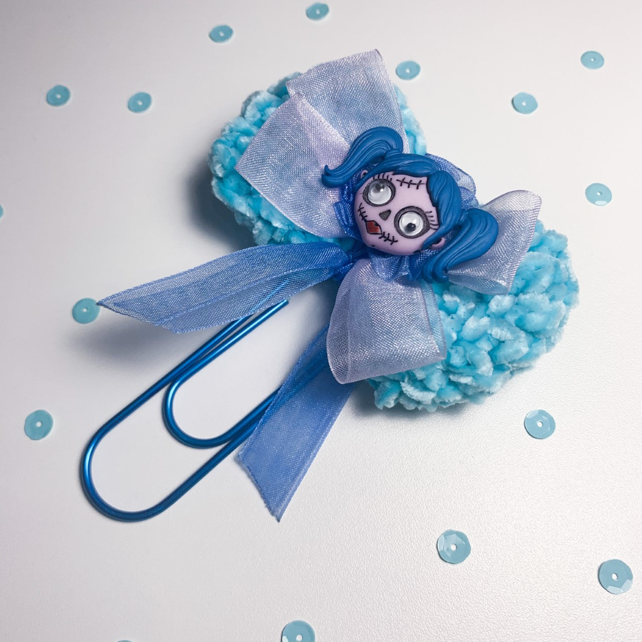 Zombie girl Planner Paper Clip - Jumbo size