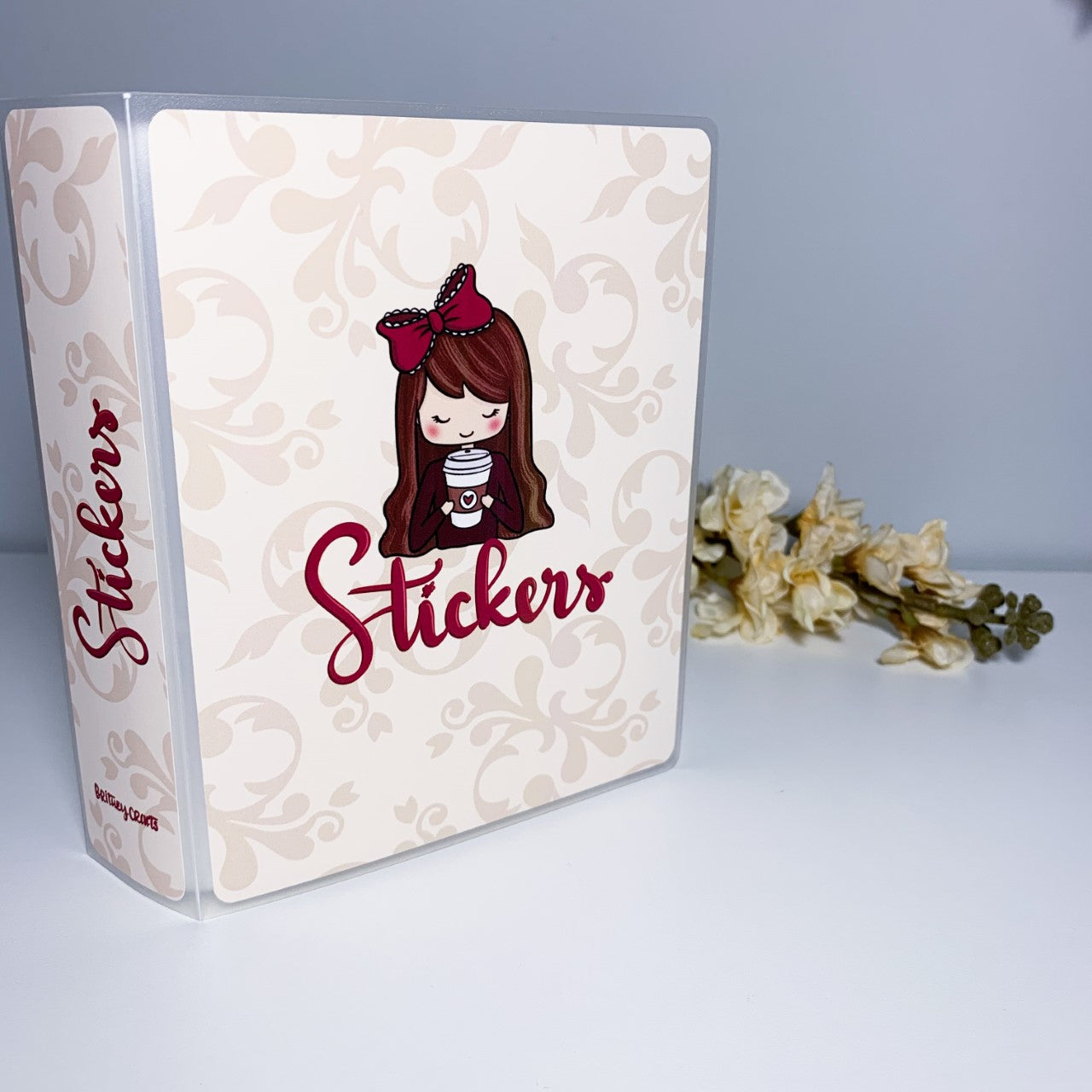 Coffee break sticker album - regular size