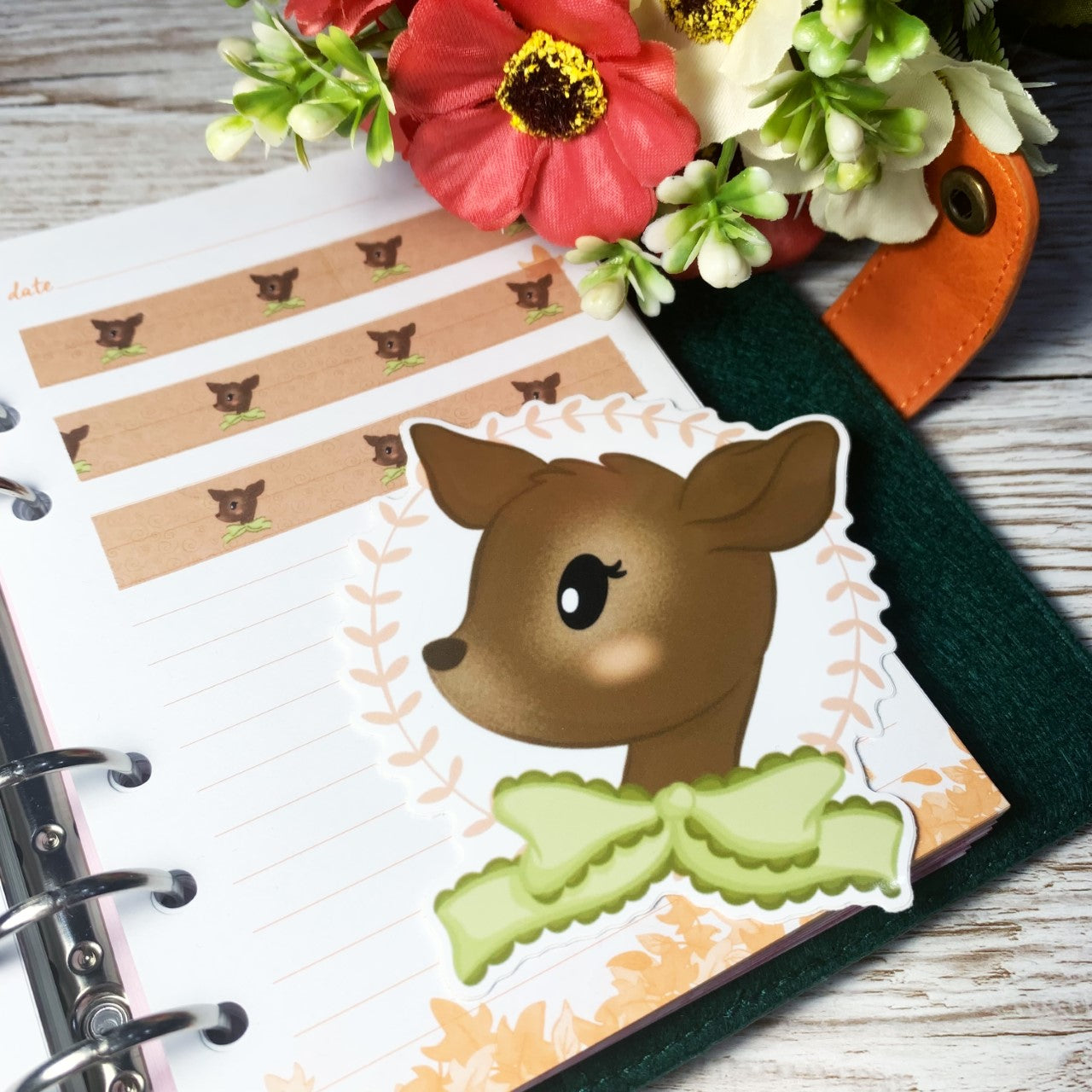 Oh Deer! - JUMBO size vinyl sticker