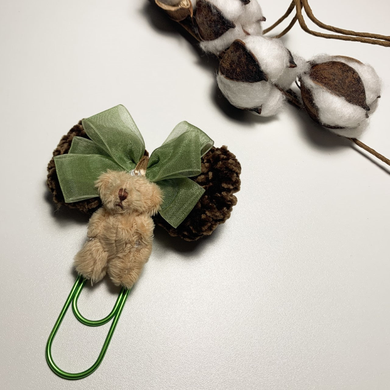 Teddy Bear Planner Paper Clip - Jumbo size