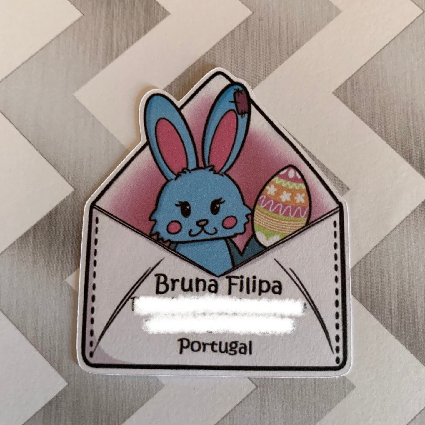 Cute Easter Bunny Address Labels