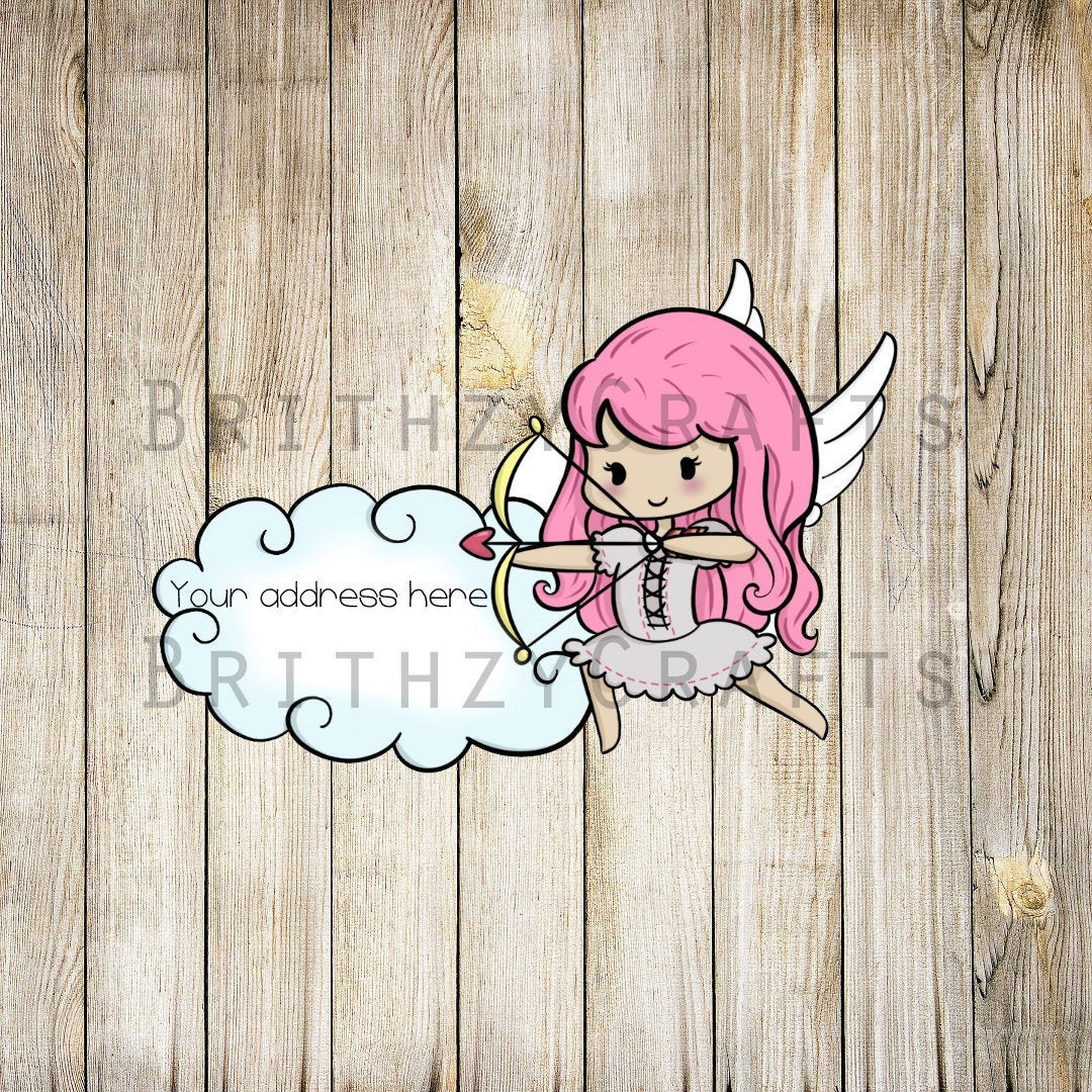 Cotton Cupid Address Labels