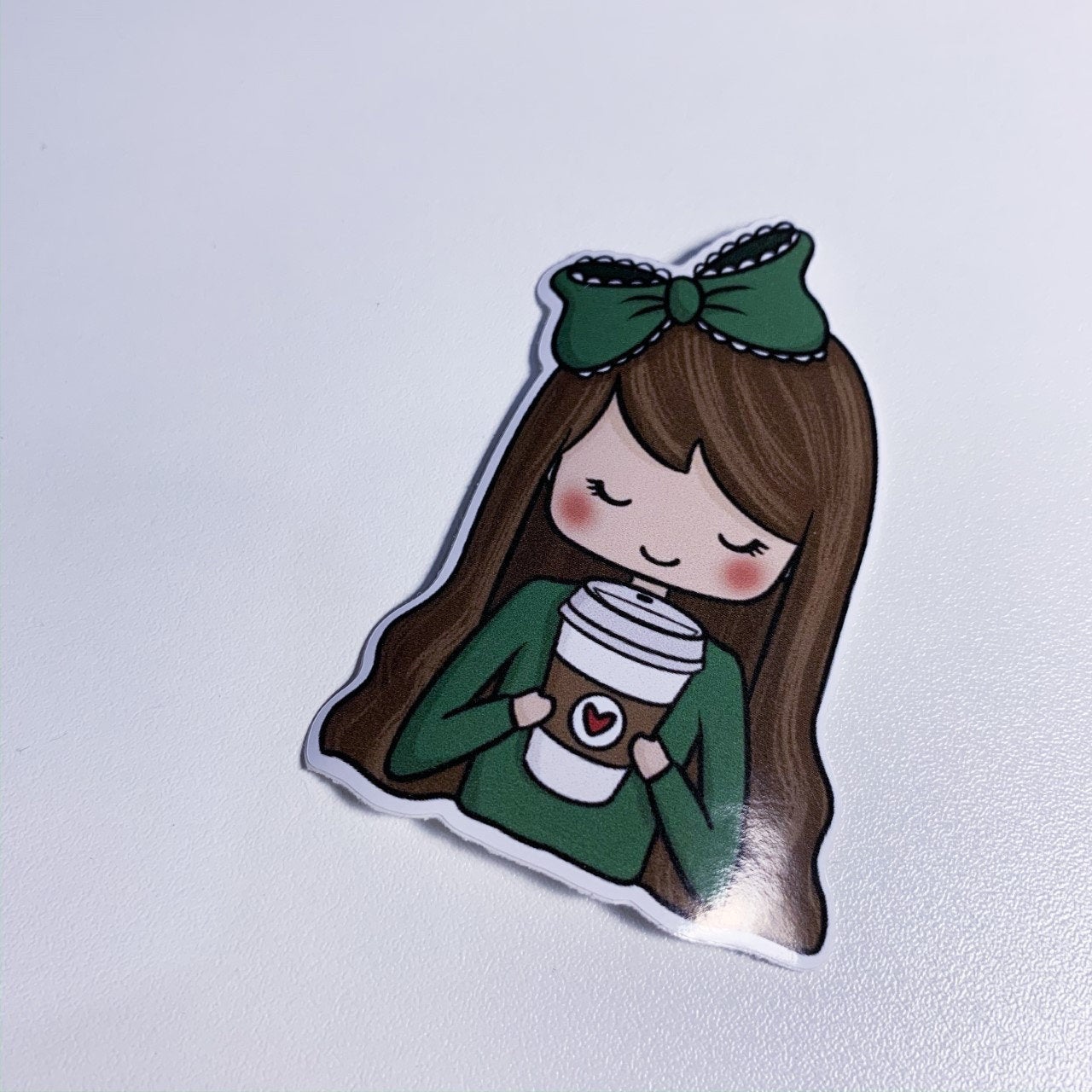 Vinyl Sticker - Coffee Girl