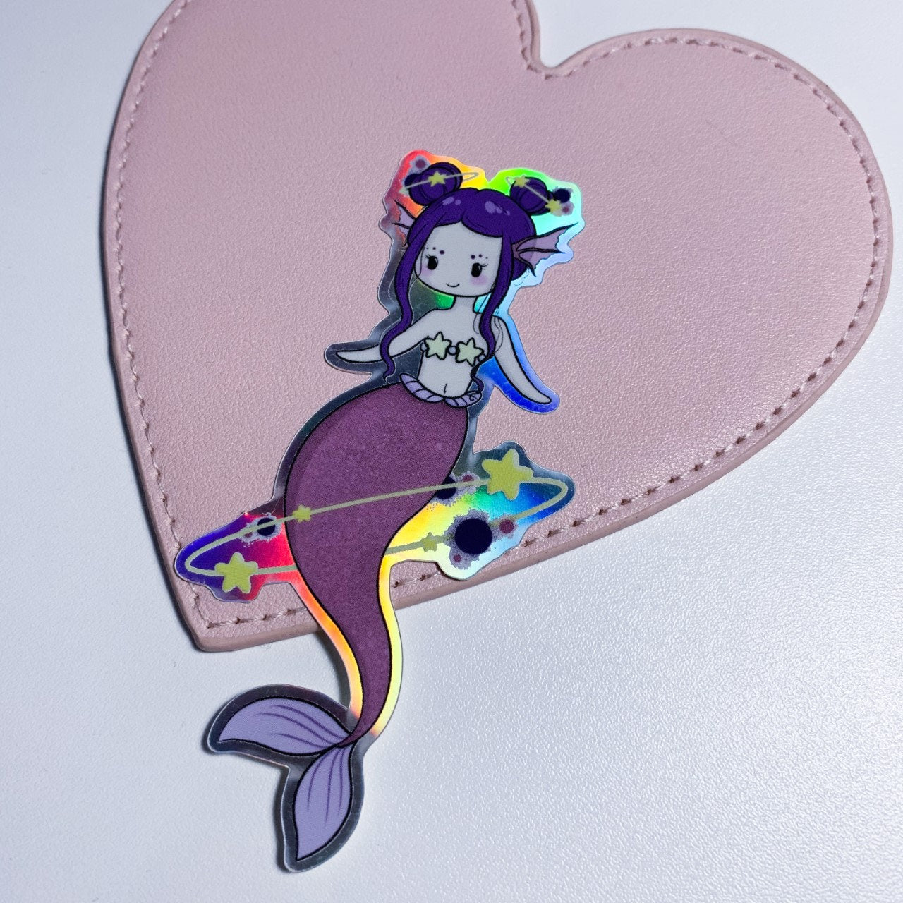 Holographic mermaid sticker - Exclusive design by BrithzyCrafts