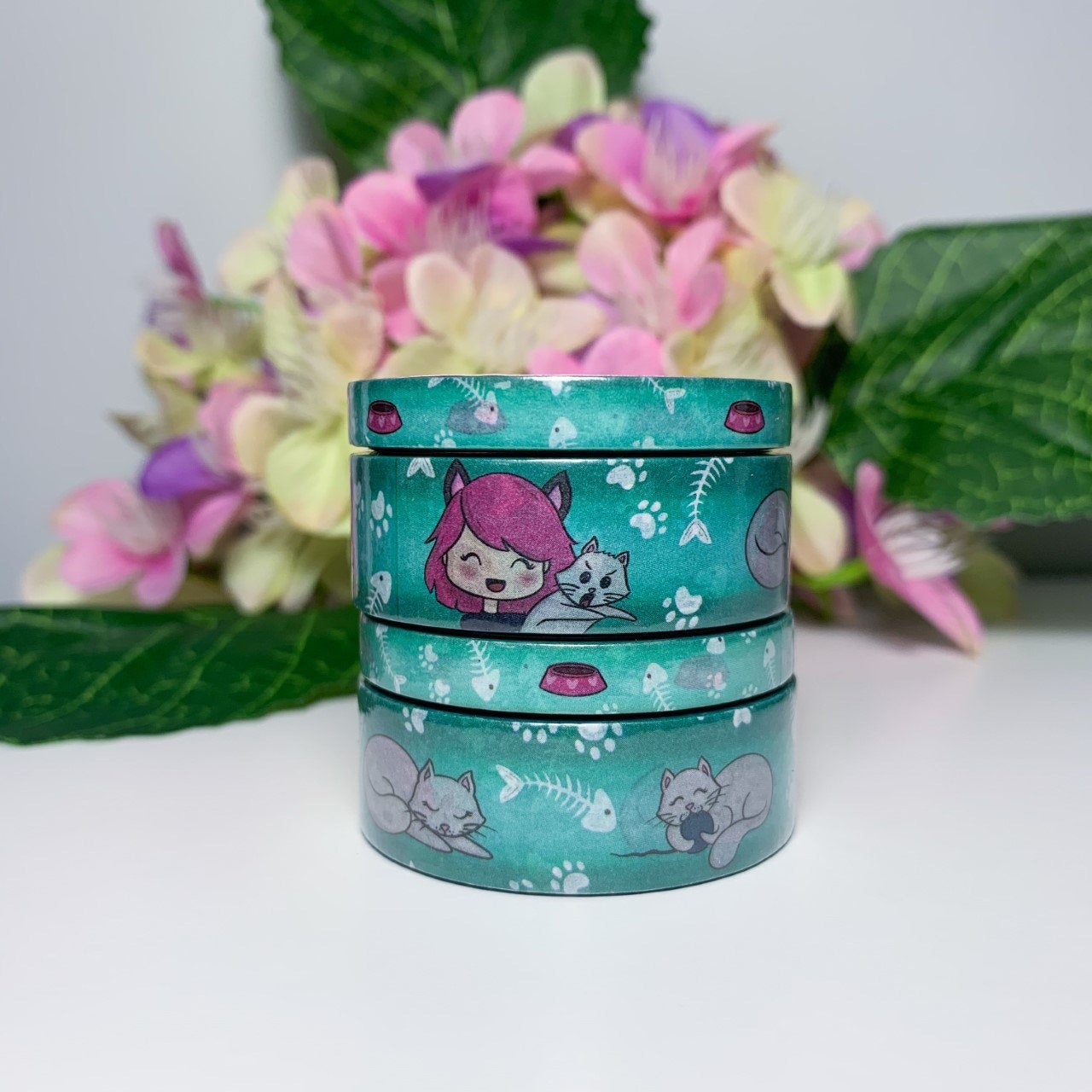 Kitten love Washi Tape