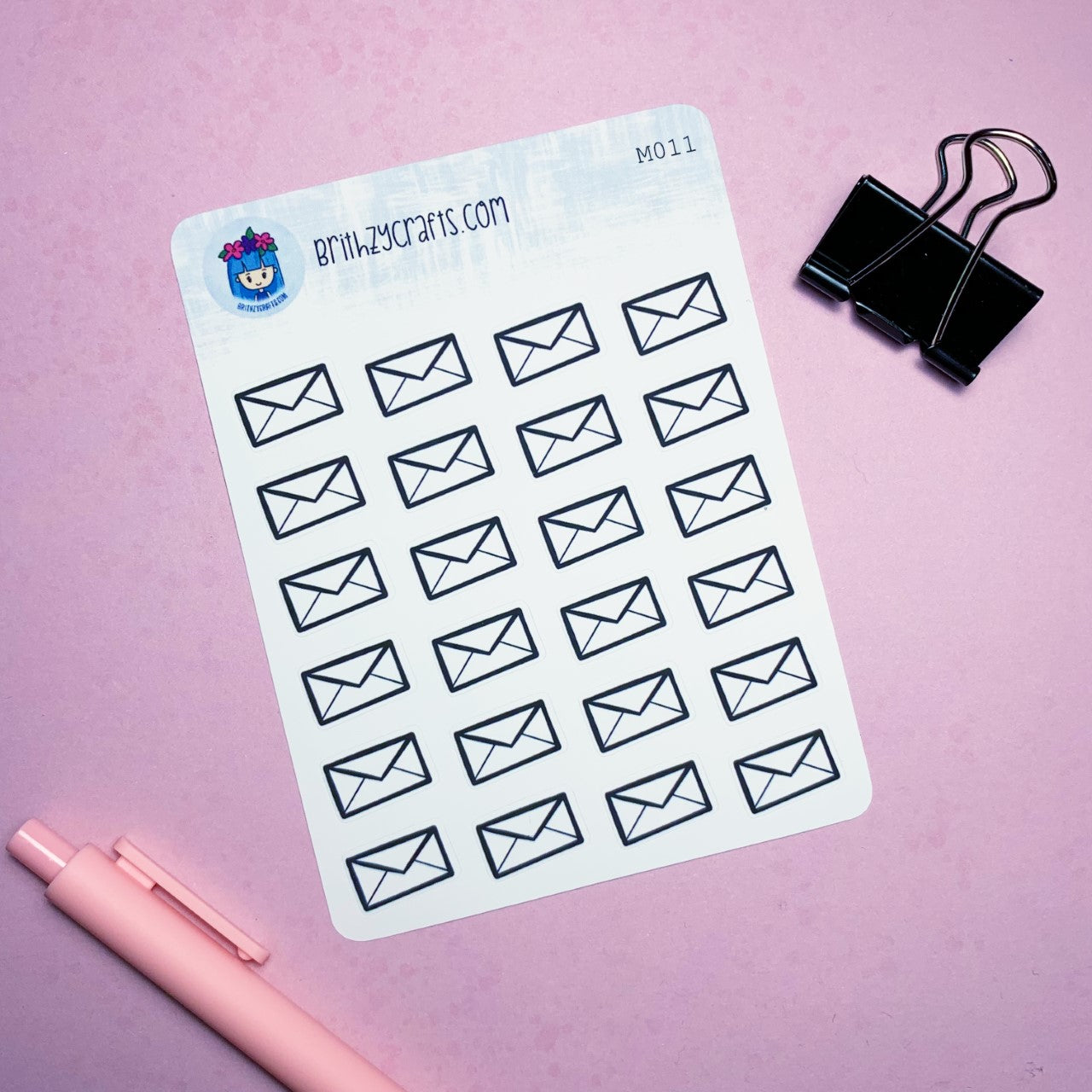 Envelope icons - M011