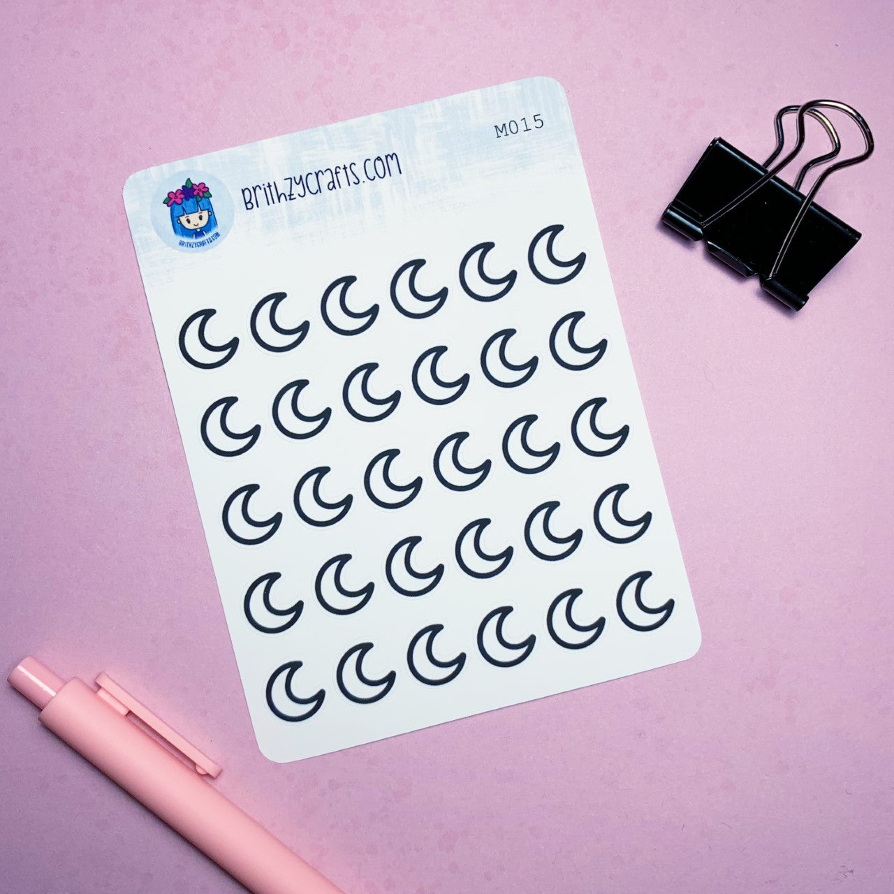 Moon icons - M015