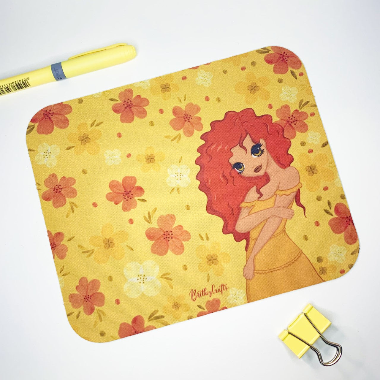 Summer Florals - mouse mat
