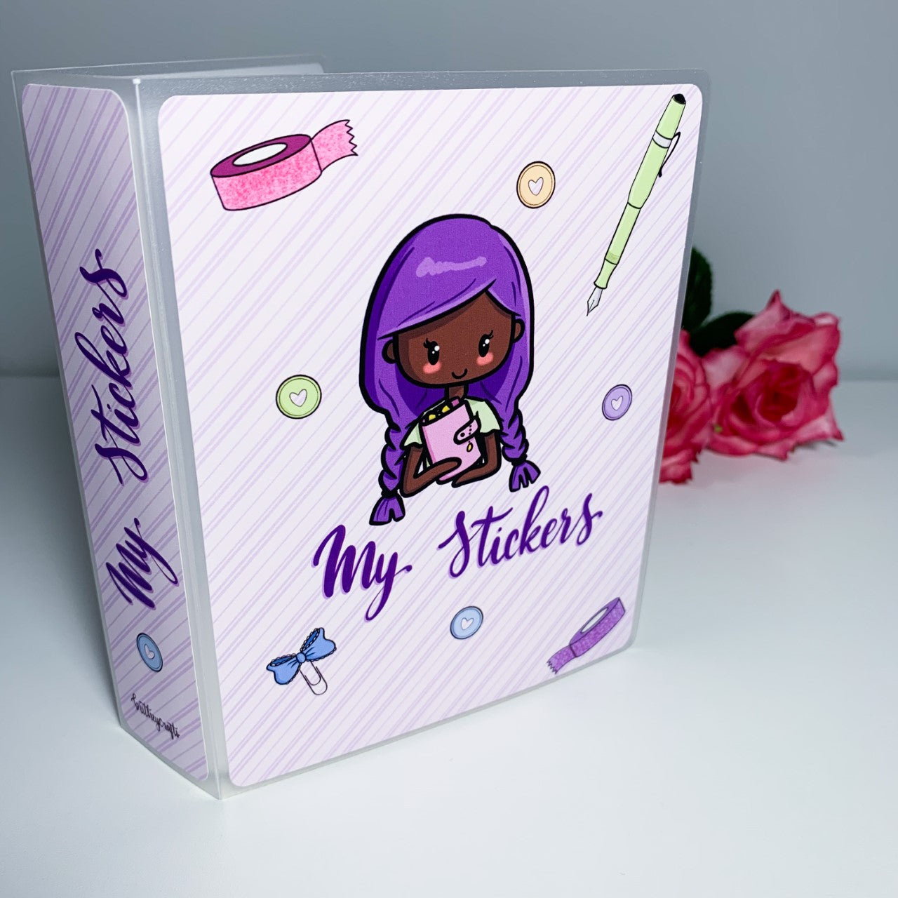 Planner babe sticker album - regular size